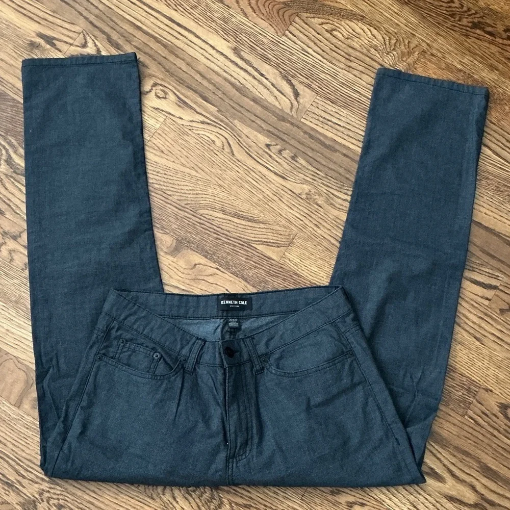 Men’s Kenneth Cole Dark Gray Chinos 30x30